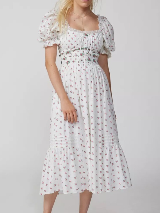 For Love And Lemons Dresses & Skirts - NWOT For Love & Lemons Guisti Floral Midi Dress size S SAMPLE Piece